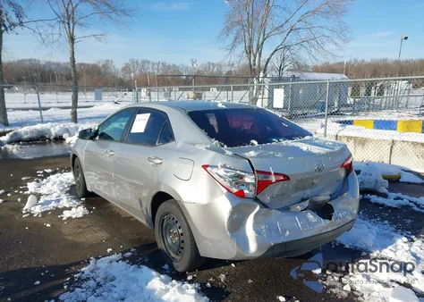 2014 Toyota Corolla Le z USA, uszkodzony, nr VIN 2T1BURHE5EC092169